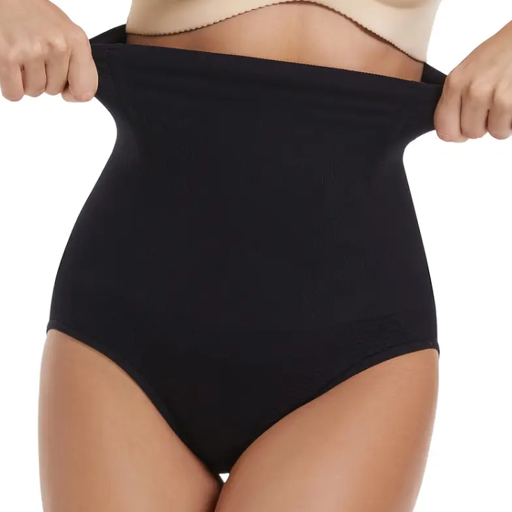 Elegant Black Shaping Panties - fiteslim